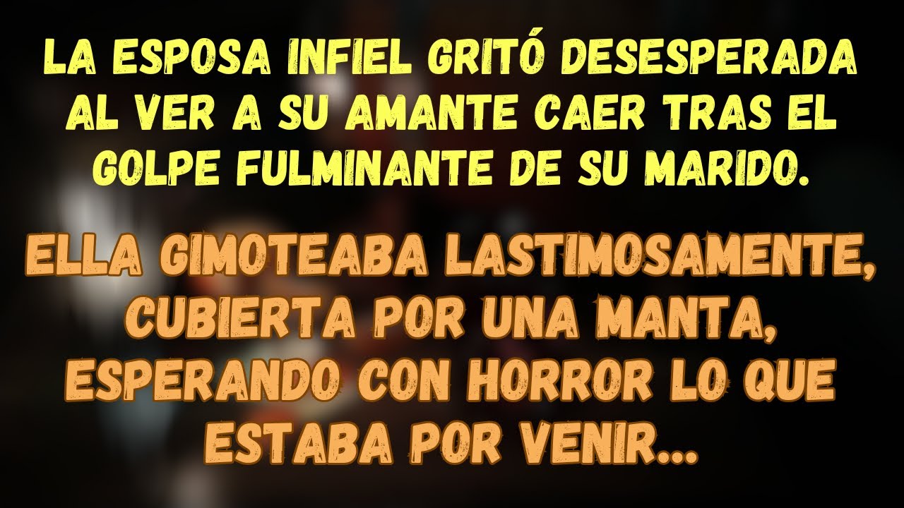 La Esposa Infiel Gritó Desesperada Al Ver A Su Amante Caer Tras El Golpe Fulminante De Su Marido...
