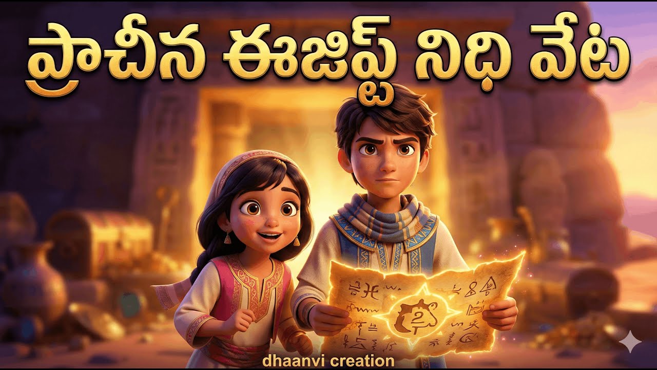 ఈజిప్ట్‌లో నిధి వేట 😱 | అన్నయ్య & చెల్లెలి సూపర్ అడ్వెంచర్ | Telugu 3D Animation