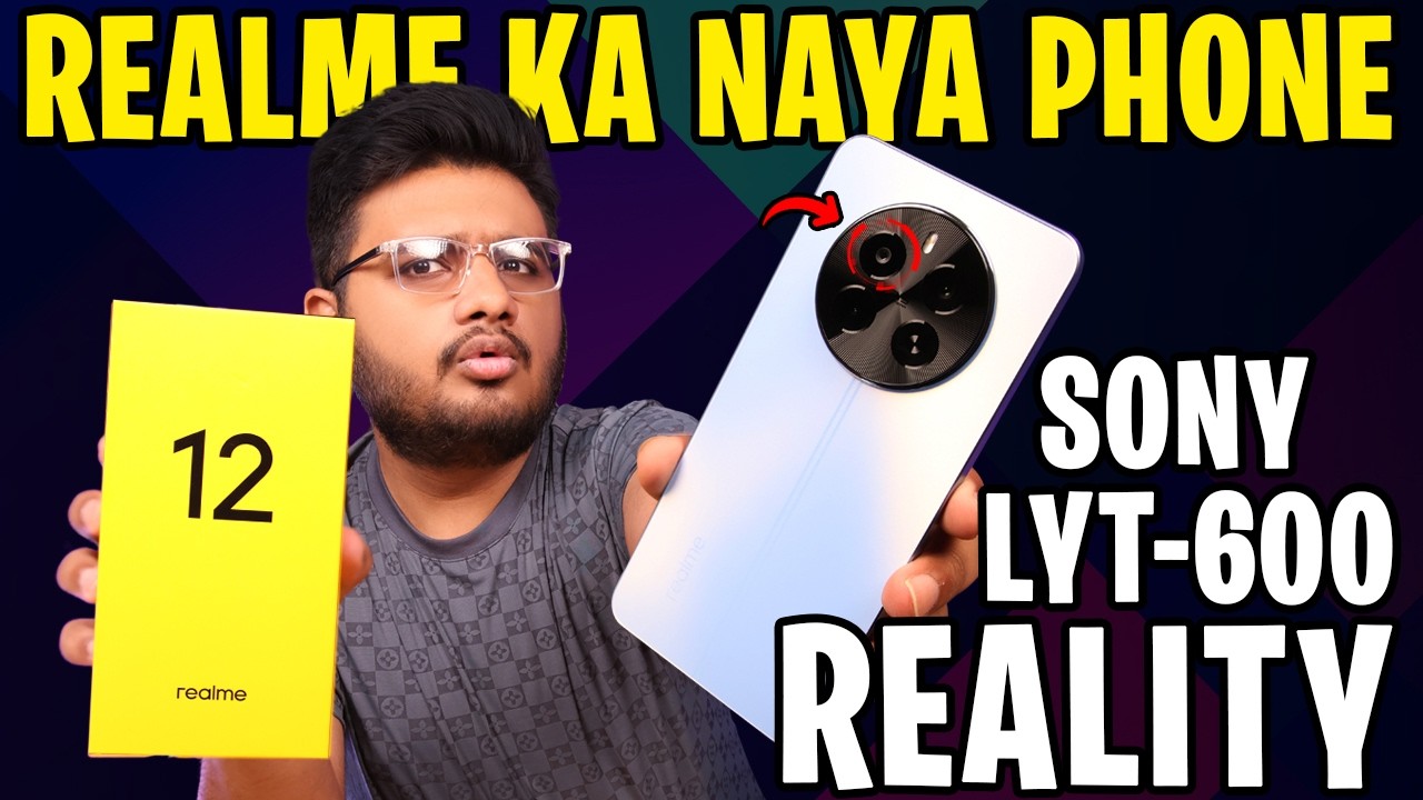 Realme 12 Unboxing | Sony LYT-600 Sensor Reality!!