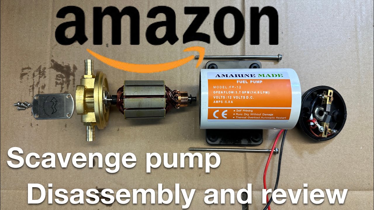 Cheap oil scavenge pump, complete disassembly and review. Plus upgrades!