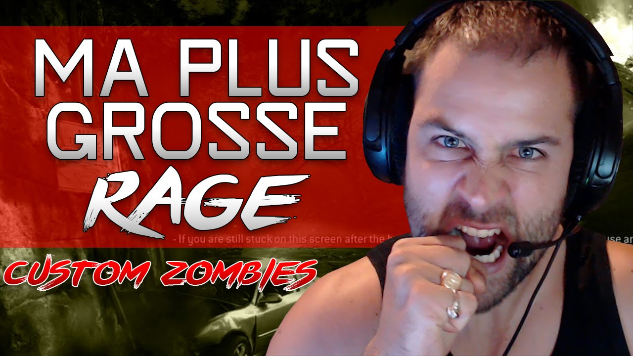 ENORME RAGE EN CUSTOM ZOMBIES + PXL LE MYTHO
