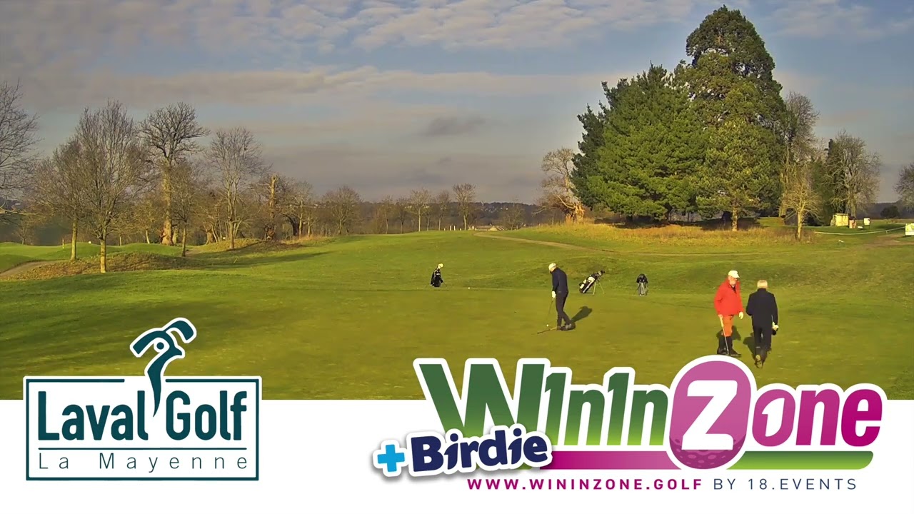 Très joli coup de golf sous les caméras Wininone ! Hole in one ? WininZone ? Birdie ? = 🎁🎁🎁 !