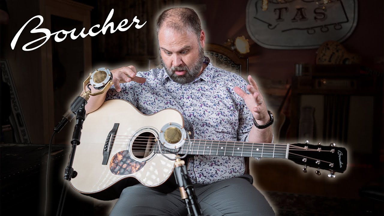 This NEW Body Shape Is Incredible! Boucher SG-51-M | Acoustic Guitar Review