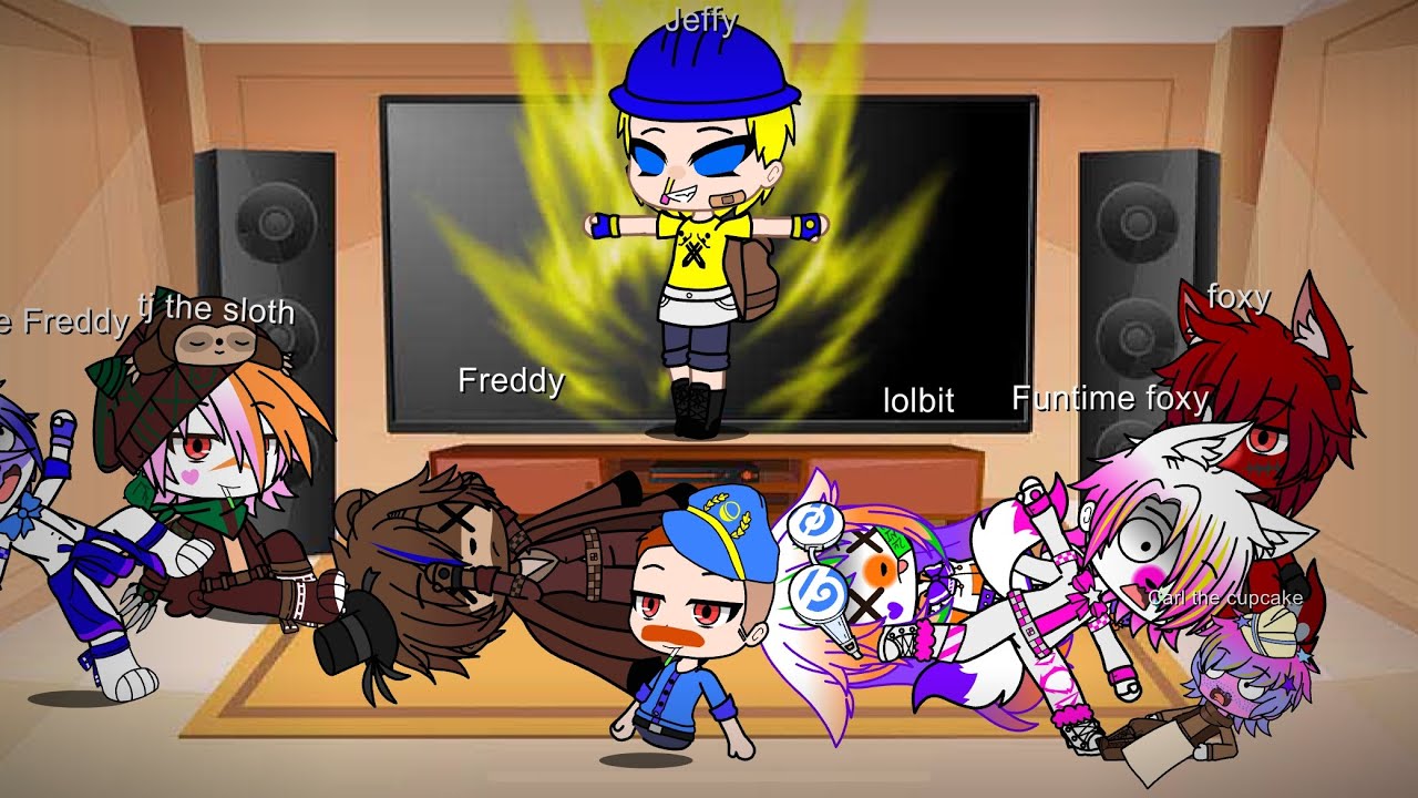 (Gacha club) (fnaf) react to SML Movie: Five Nights At Freddy’s 2