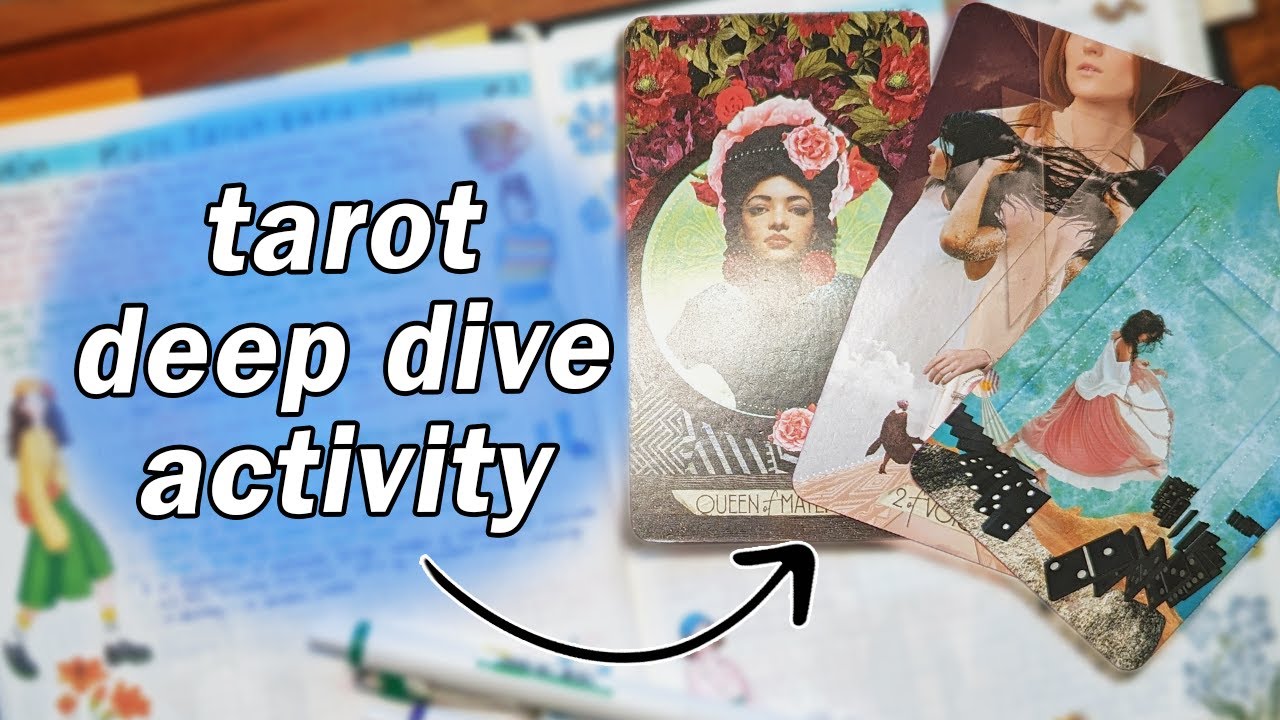 Study tarot with me ft. The Muse Tarot 𓂃🖊  Tarot Spreads & Activities