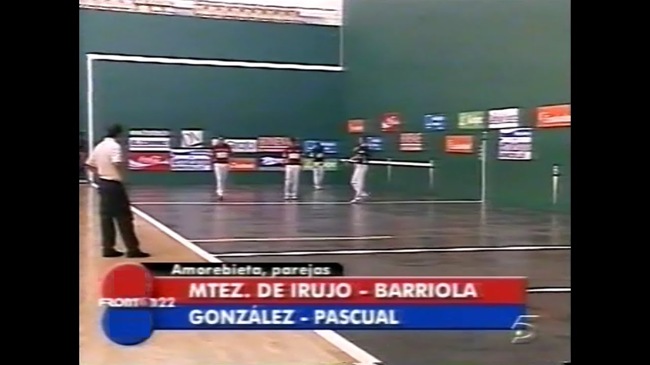 MTZ. DE IRUJO - BARRIOLA vs GONZALEZ - PASCUAL (Amorebieta · 2006) Mano