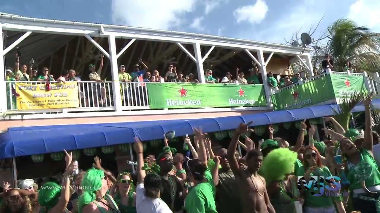 Kurt Schindler and Banooba perform St Patty's Day Parade St. Croix USVI 2012