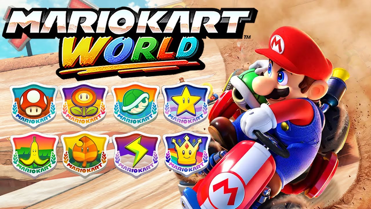 Mario Kart World - All Cups 150 ccm [Full Walkthrough] (Nintendo Switch 2) [4K]