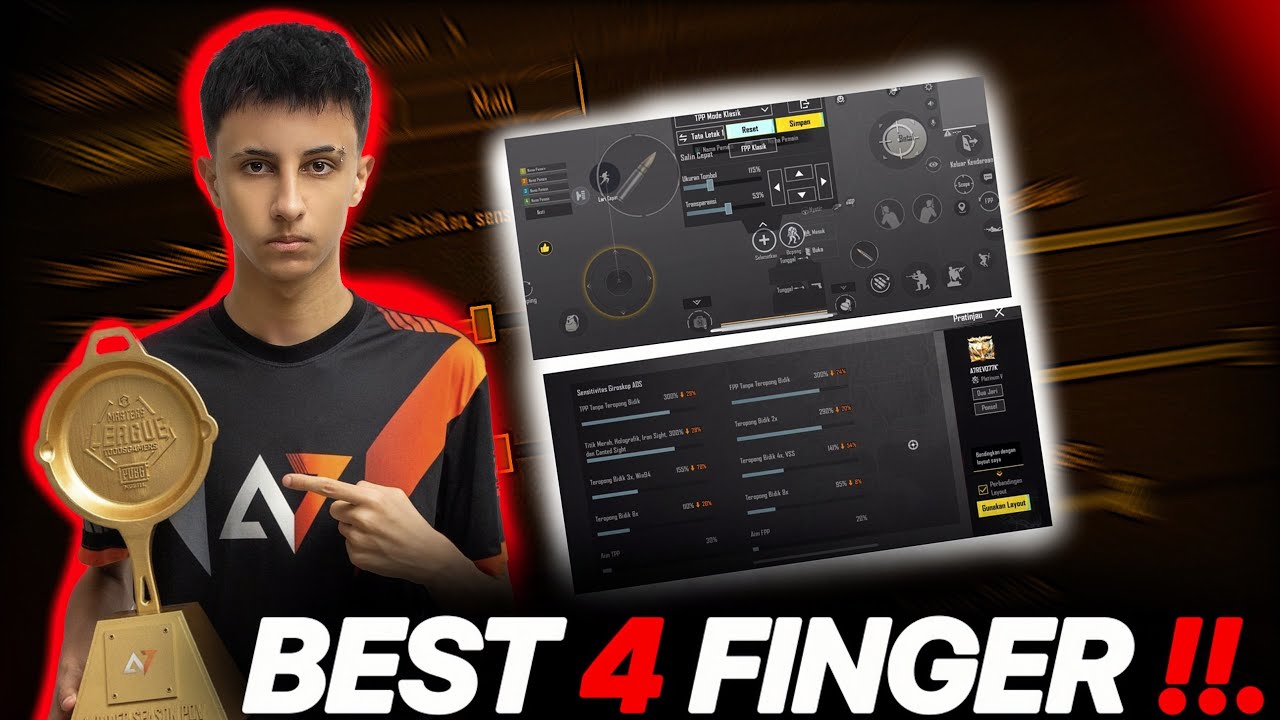 New Best Sensitivity Settings For PUBG / BGMI Mobile | Perfect Sensitivity A7 REVO | 4 Finger + Gyro