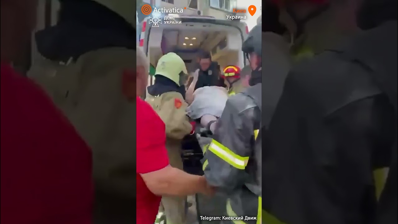 🟠At least 13 civilians killed following massive Russian strike on Kyiv #war #attack #kyiv