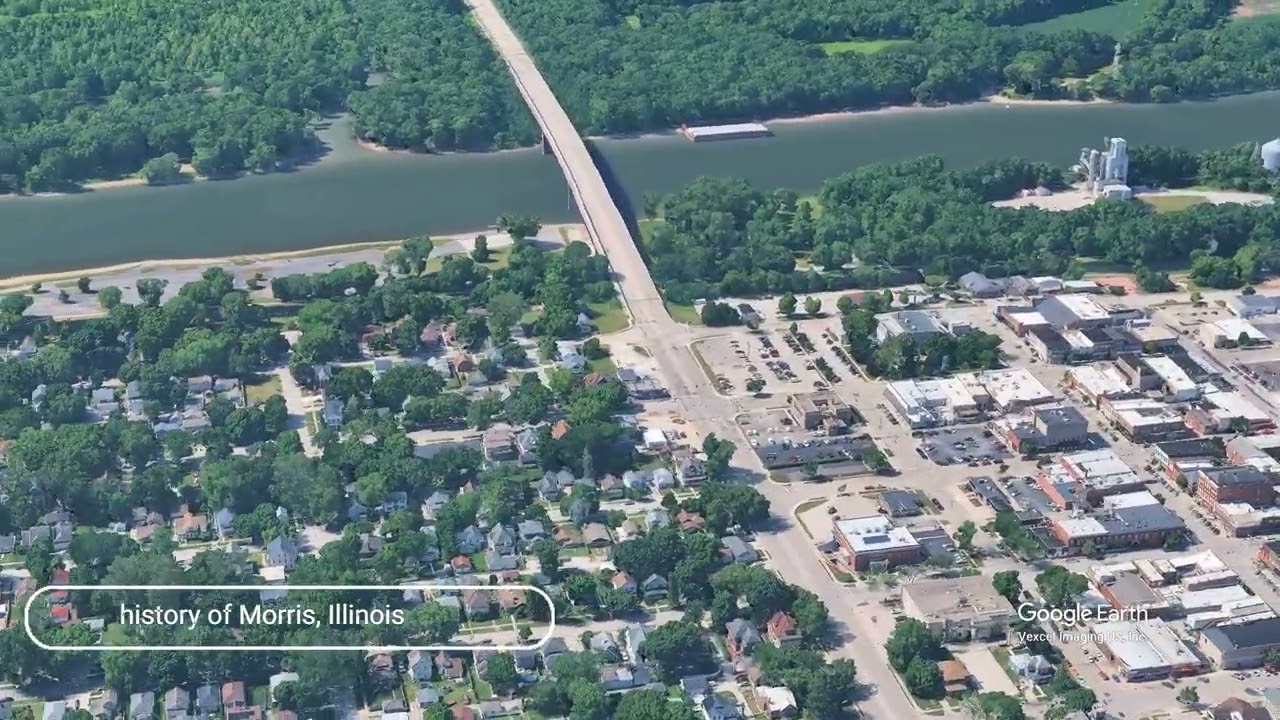 The history of Morris, Illinois