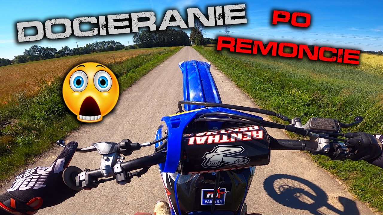 ZACIERAM NOWĄ YAMAHĘ YZF 250 - TEST 🔥