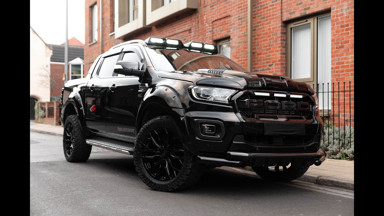Black Ford Ranger 22nd Jan 2025