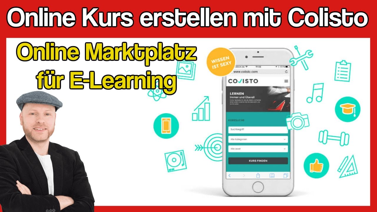 ONLINE KURS ERSTELLEN - Colisto E-Learning Plattform für digitale Produkte