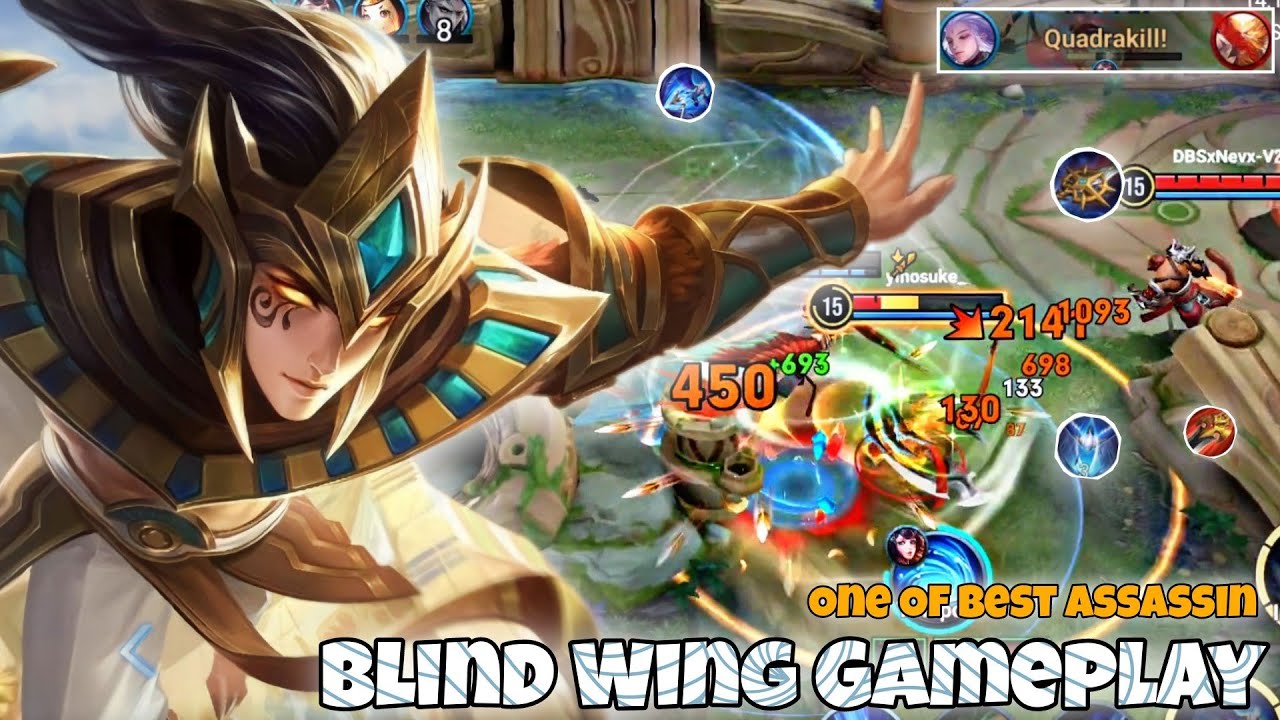 Blind Wing Jungle Pro Gameplay | One Of The Best Assassin | Honor of Kings HoK KoG