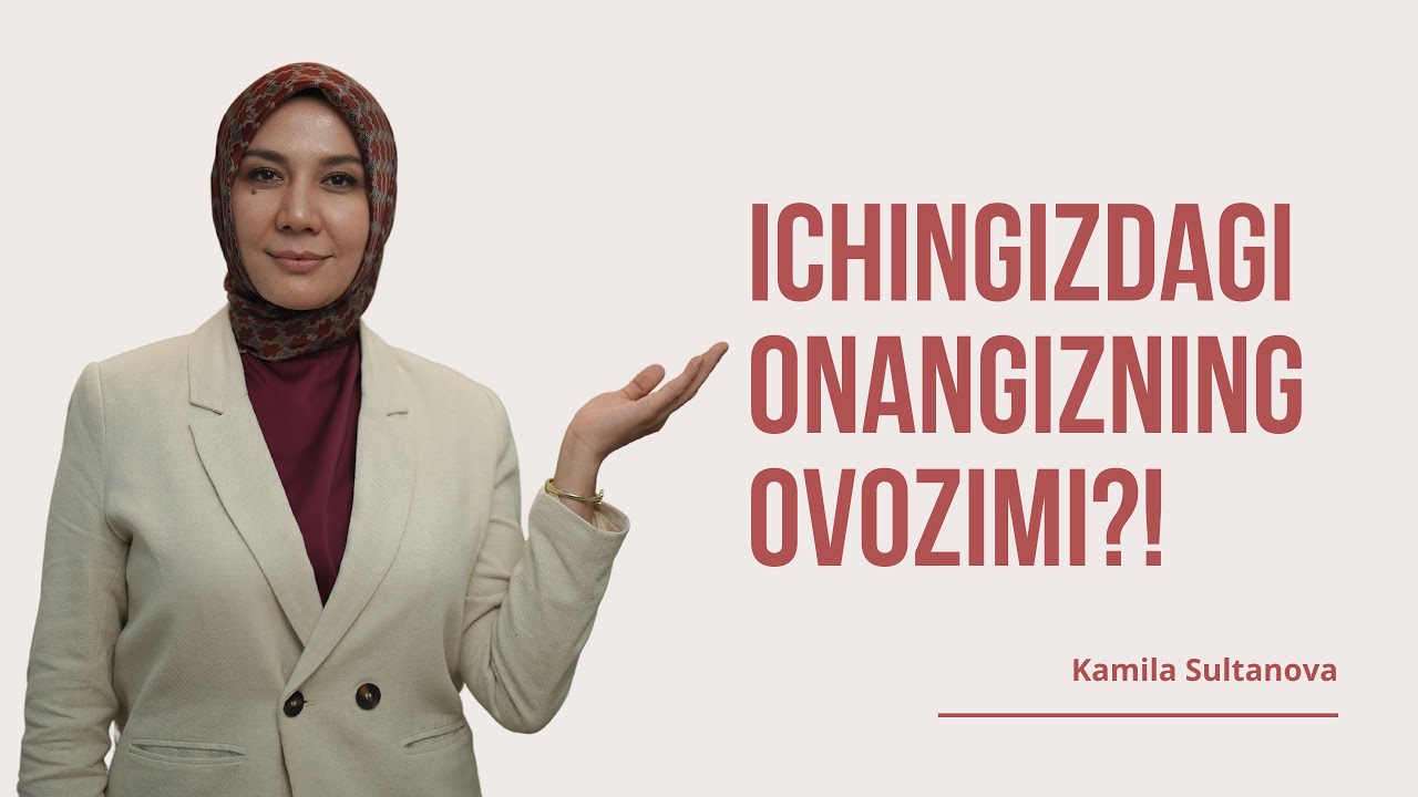 ICHIMDAGI ONAMNING OVOZI