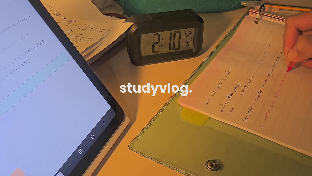 a culpa é do café / studyvlog