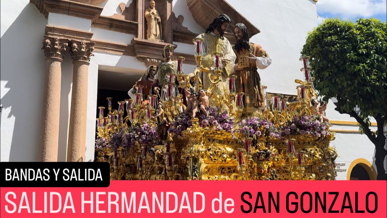 2025 SALIDA HERMANDAD de SAN GONZALO #semanasanta #semanasantasevilla #cofradias #hermandad