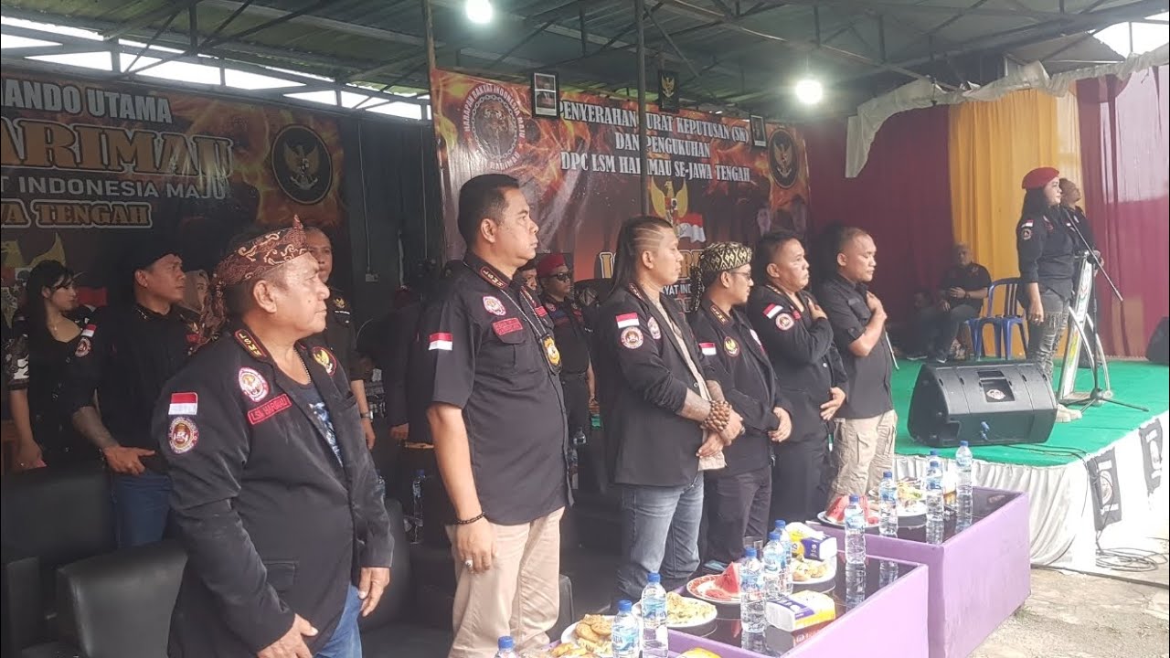 16 Pengurus DPC LSM Harimau se Jawa Tengah Terima SK