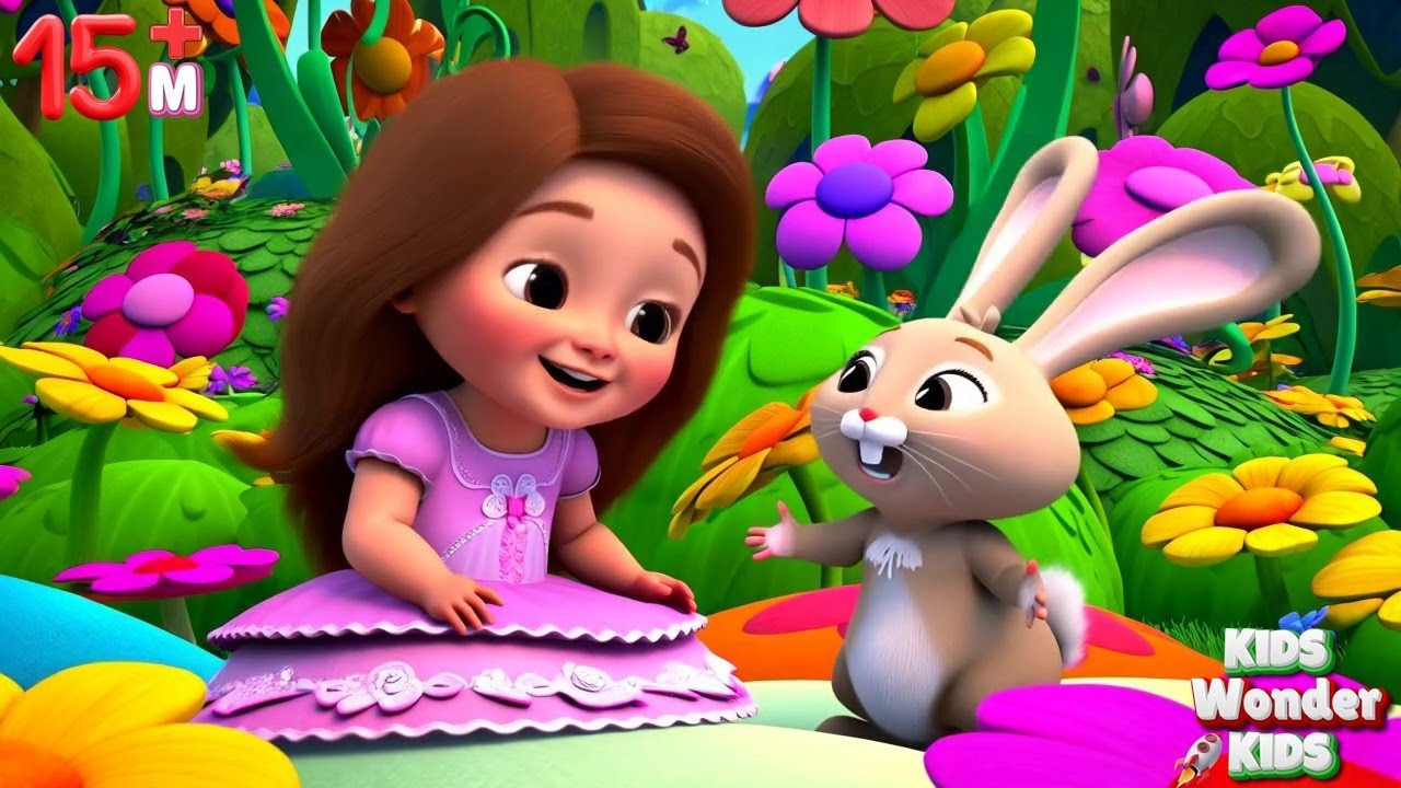 🐇🥕👃 Hop Hop Hop! Rancho the Rabbit's Wiggle Nose and Carrot Snack | Nursery Rhymes & Kids Songs