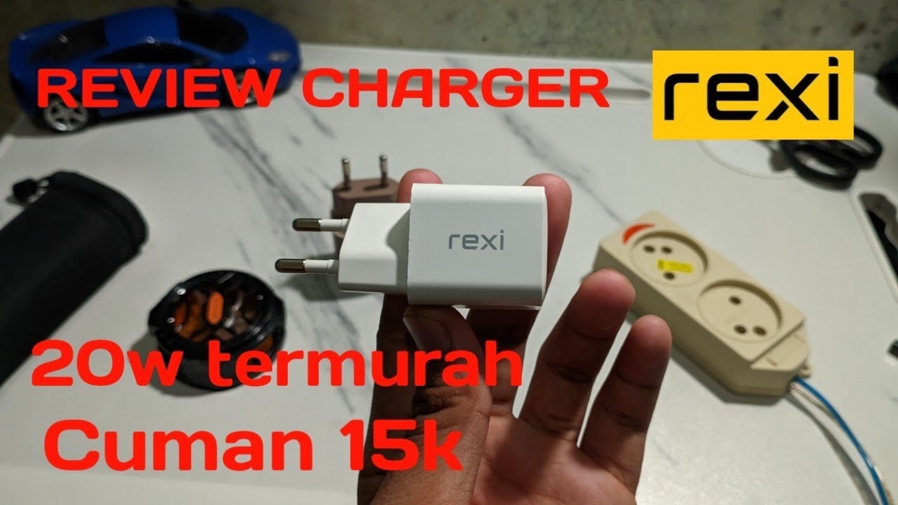 Review Charger Rexi 20W Cuma 15 Ribu! Murah Banget. 