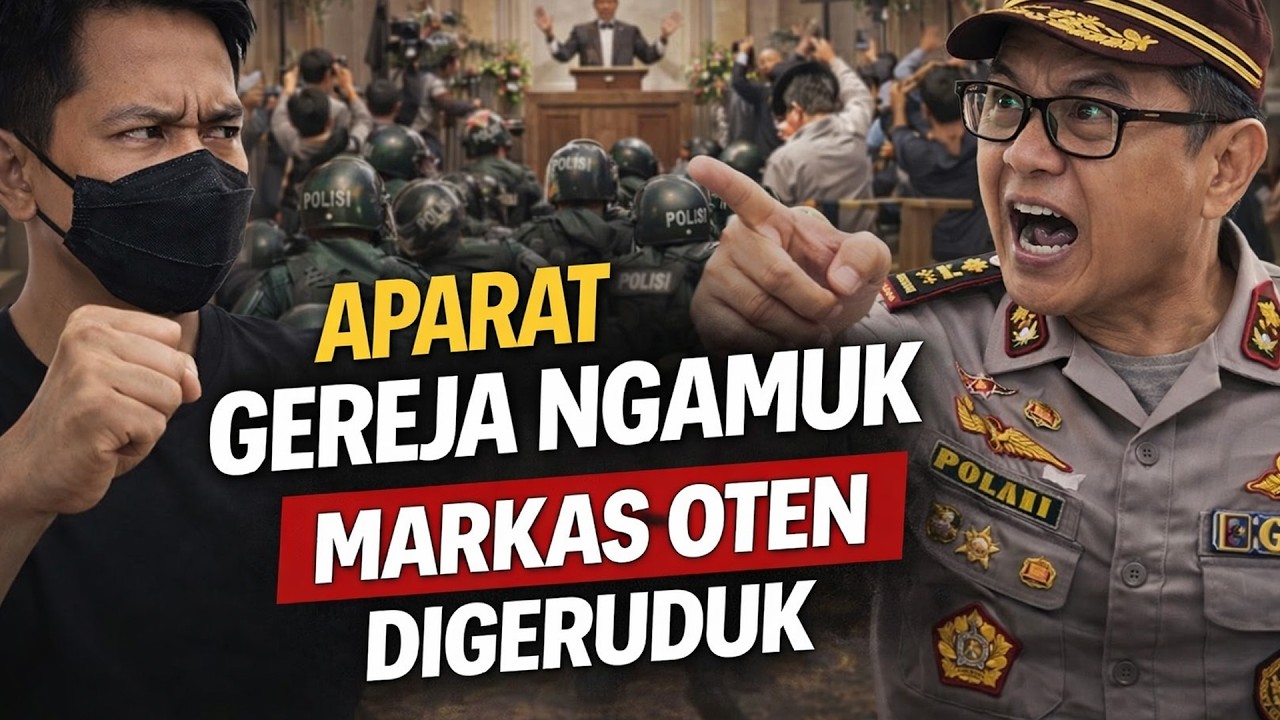 APARAT GEREJA NGAMUK!! MARKAS OTEN DIGERUDUK BANG ZUMA