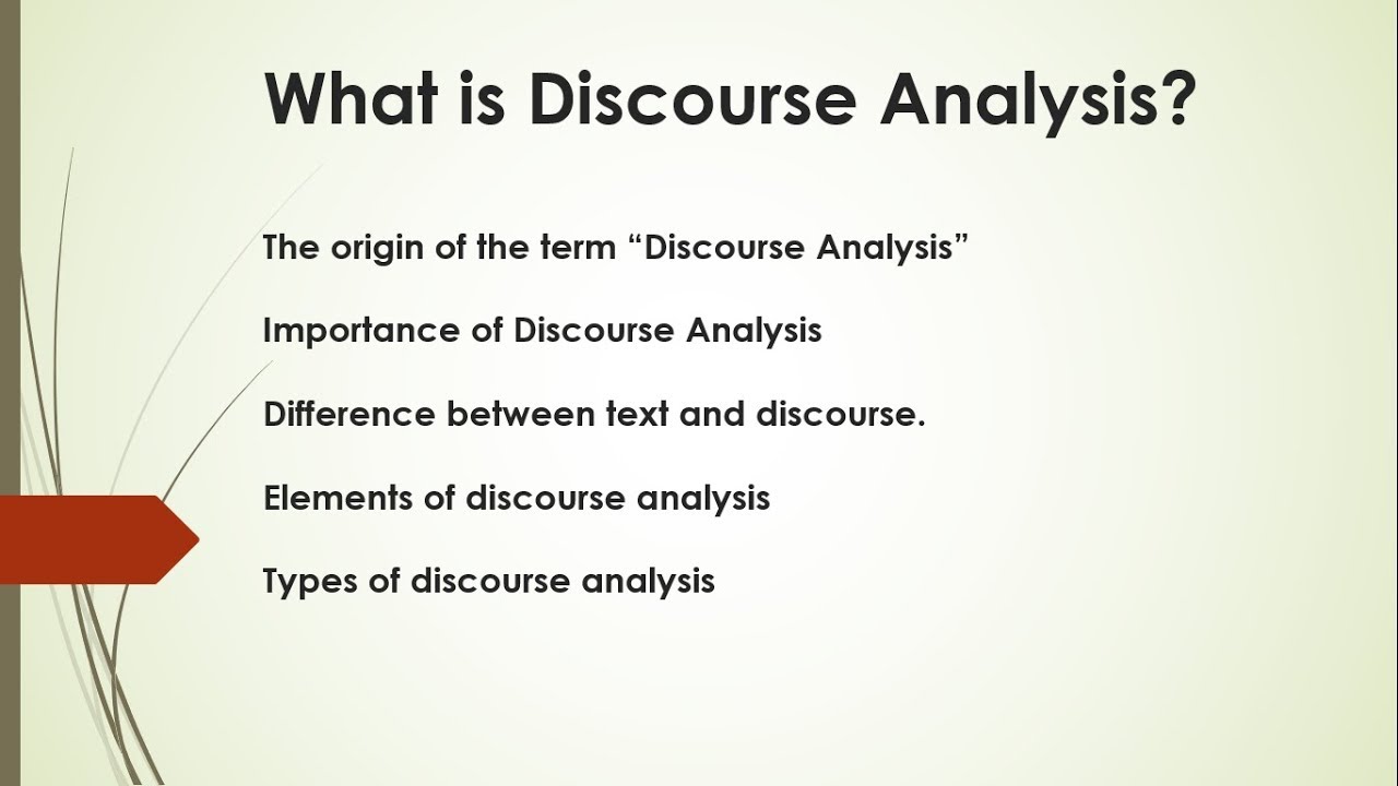 Discourse Analysis, Types,Elements,Importance,Text Complete In Urdu and Hindi