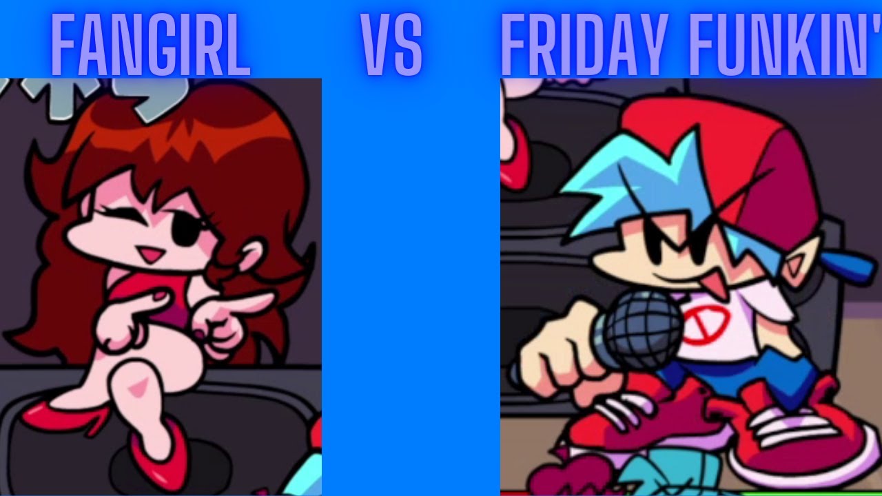 Senpai's Fangirl VS Friday Night Funkin' ! FNF MOD