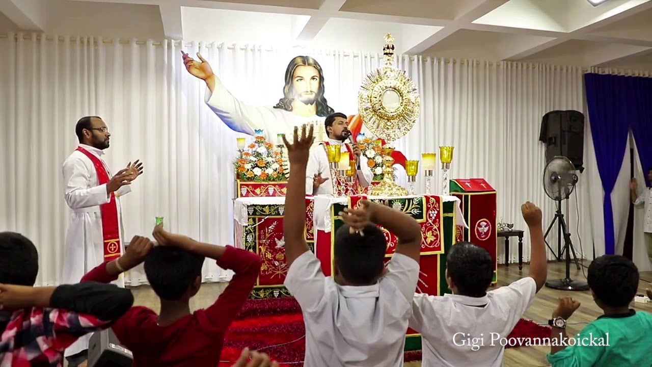 ആരാധന, Fr. Daniel Poovannathil, Mount Carmel Retreat center, Vettinad,Trivandrum.