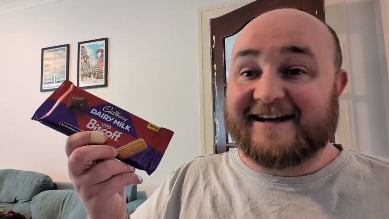 Cadbury Dairy Milk Lotus Biscoff -- Snack Tube