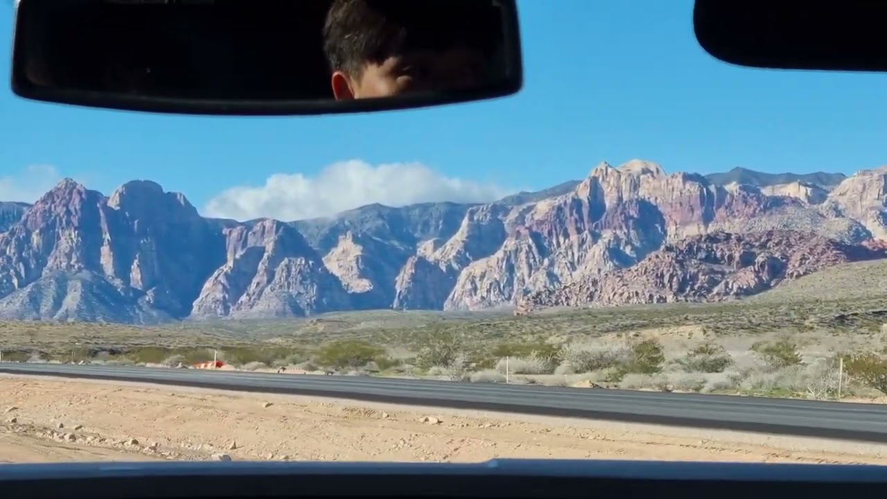 Red rock canyon 자동차뷰.2026.01.05