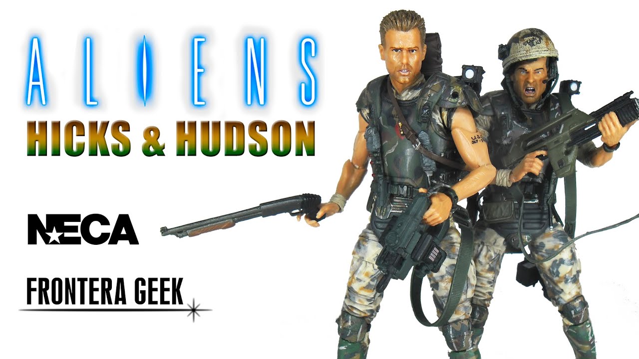 NECA Aliens COLONIAL MARINES 2 PACK ➡ Review en Español | Unboxing - Hicks y Hudson 2 Pack