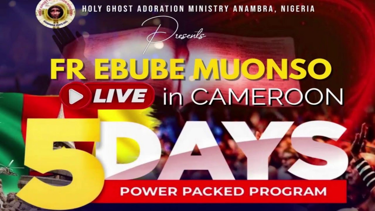 5DAYS EVANGELICAL OUTREACH (DAY 3) @ DOUALA, CAMEROON WITH FR.EBUBE MUONSO || 11TH MARCH, 2026