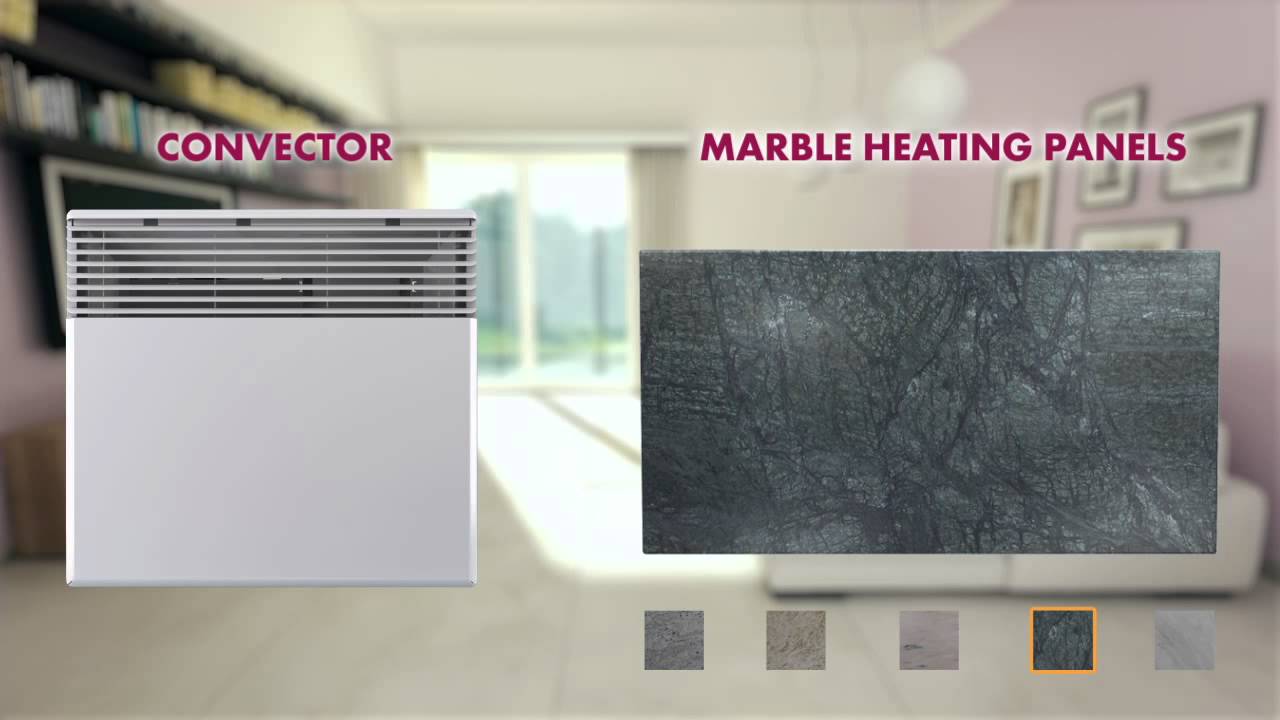 installasjon av Elflex marmor panelovn