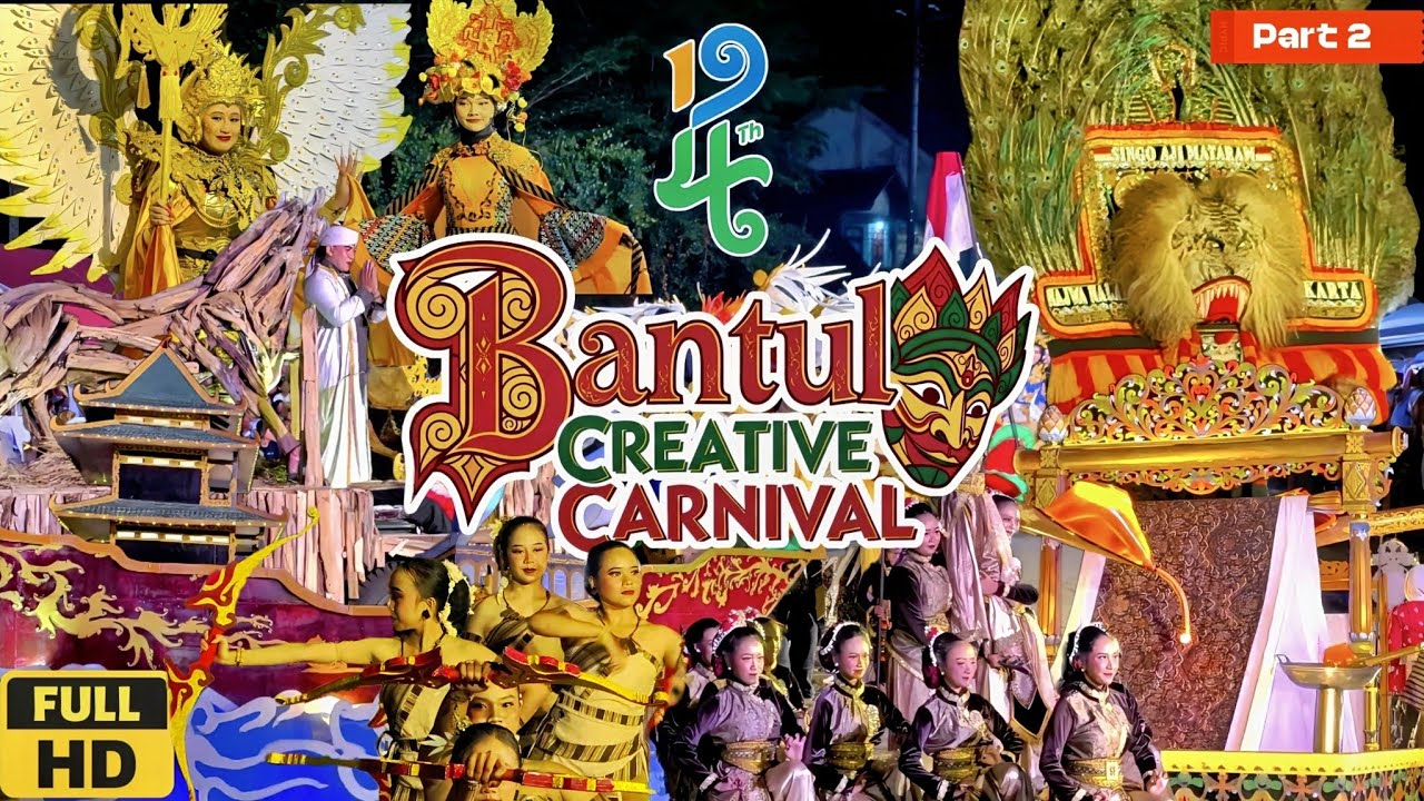 Display Bantul Creative Carnival #1 HUT Bantul ke 194 | Full 32 Kontingen Display Part 2