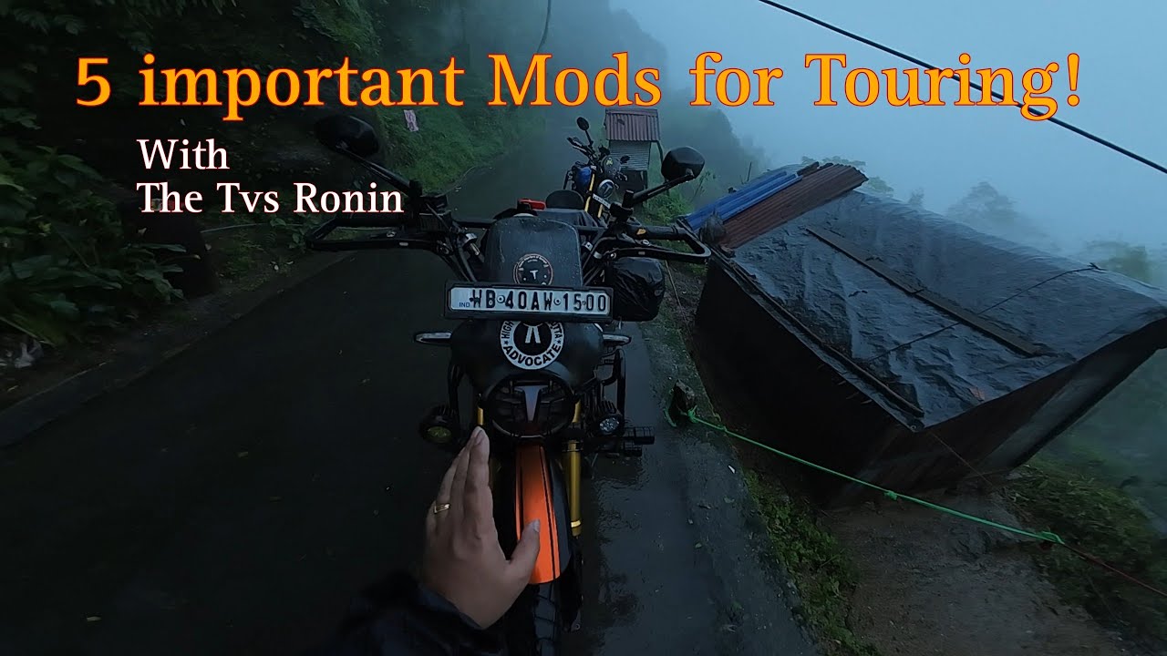 Must have modification for Touring with the Tvs Ronin