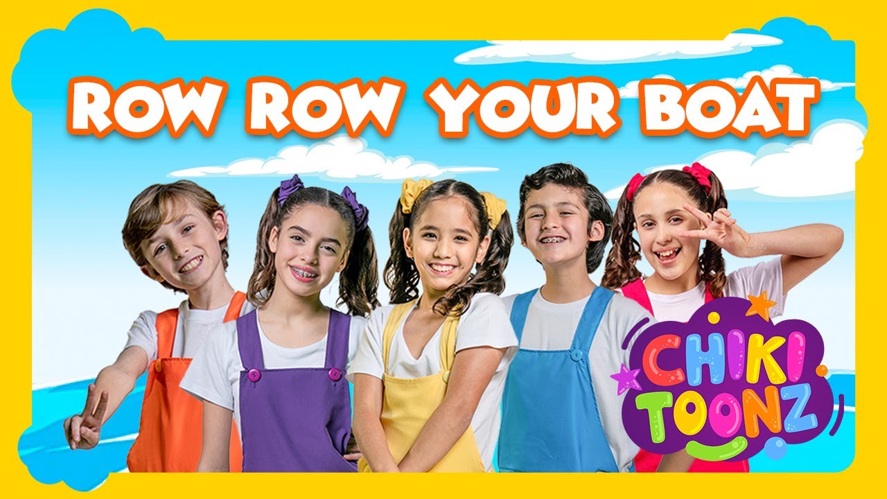 Row Row Your Boat| Chiki Toonz | Children's songs #song #kidsvideo
