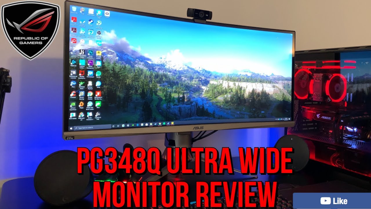 Asus ROG PG348Q 34 Inch Ultra Wide Monitor Review