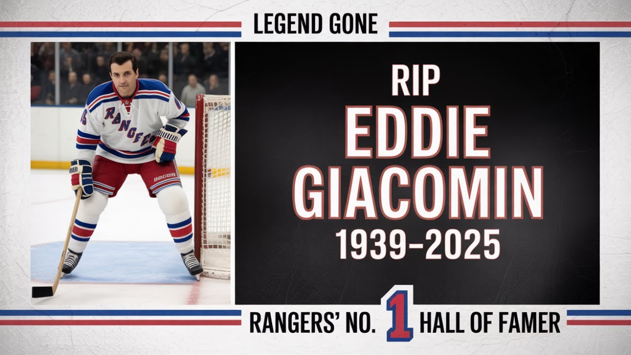 Rangers Legend Eddie Giacomin Dead at 86 | Hall of Famer’s Legacy Remembered
