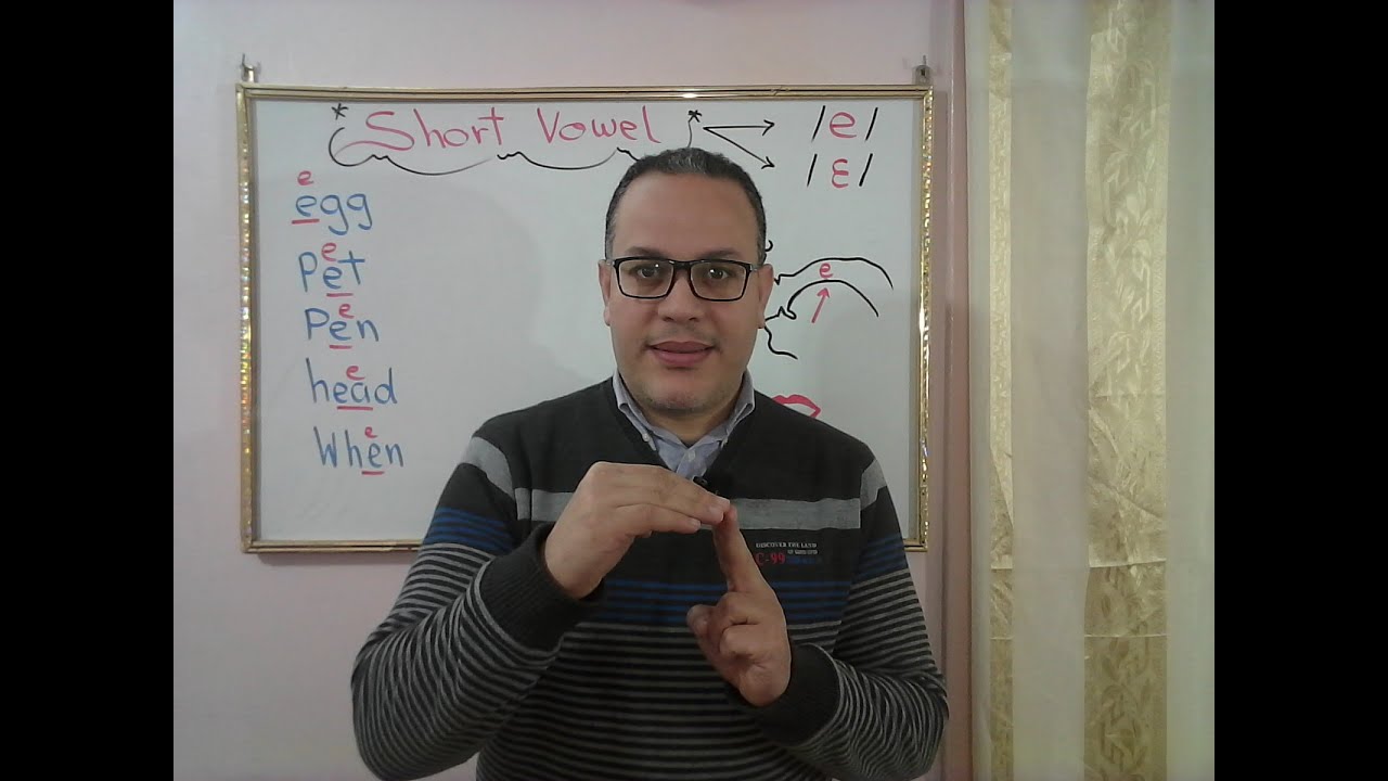 Short Vowel  /e/.....أسهل شرح لأصوات اللغة الانجليزية و رموزها الصوتية