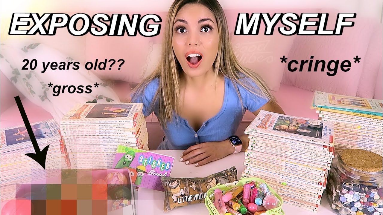 MY WEIRDEST CHILDHOOD COLLECTIONS *major 90s nostalgia*