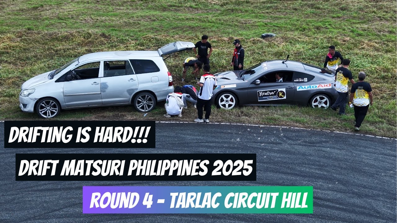 Competitive Drifting is Hard!!! - Drift Matsuri Philippines 2025 Round 4 - Tarlac Circuit Hill