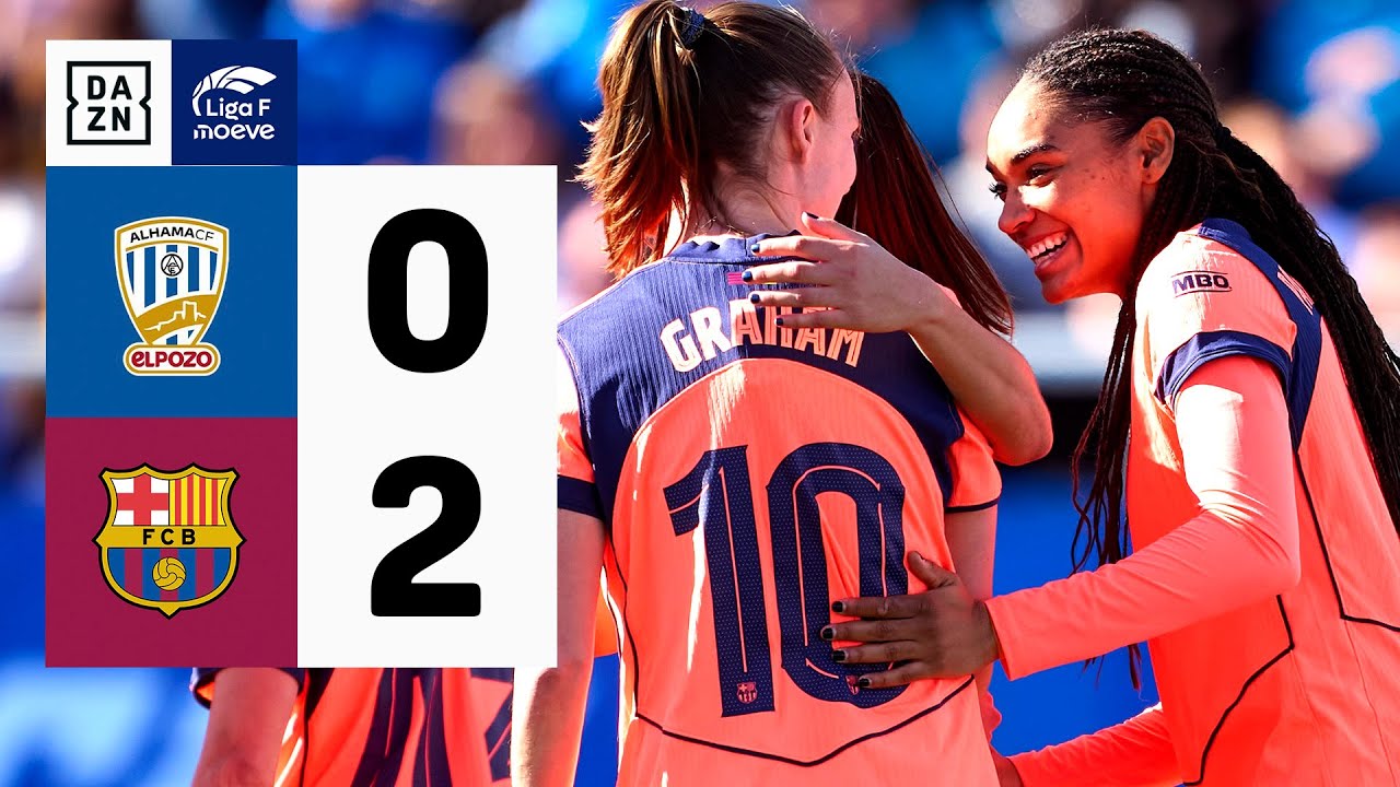 Alhama CF ElPozo vs FC Barcelona (0-2) | Resumen y goles | Highlights Liga F