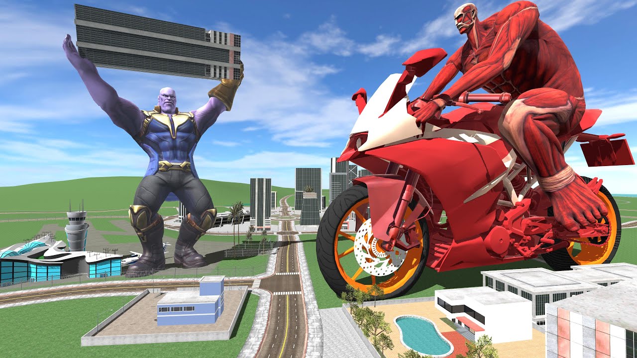 Franklin Found Giant Titan Bike in Indian Bikes Driving 3d