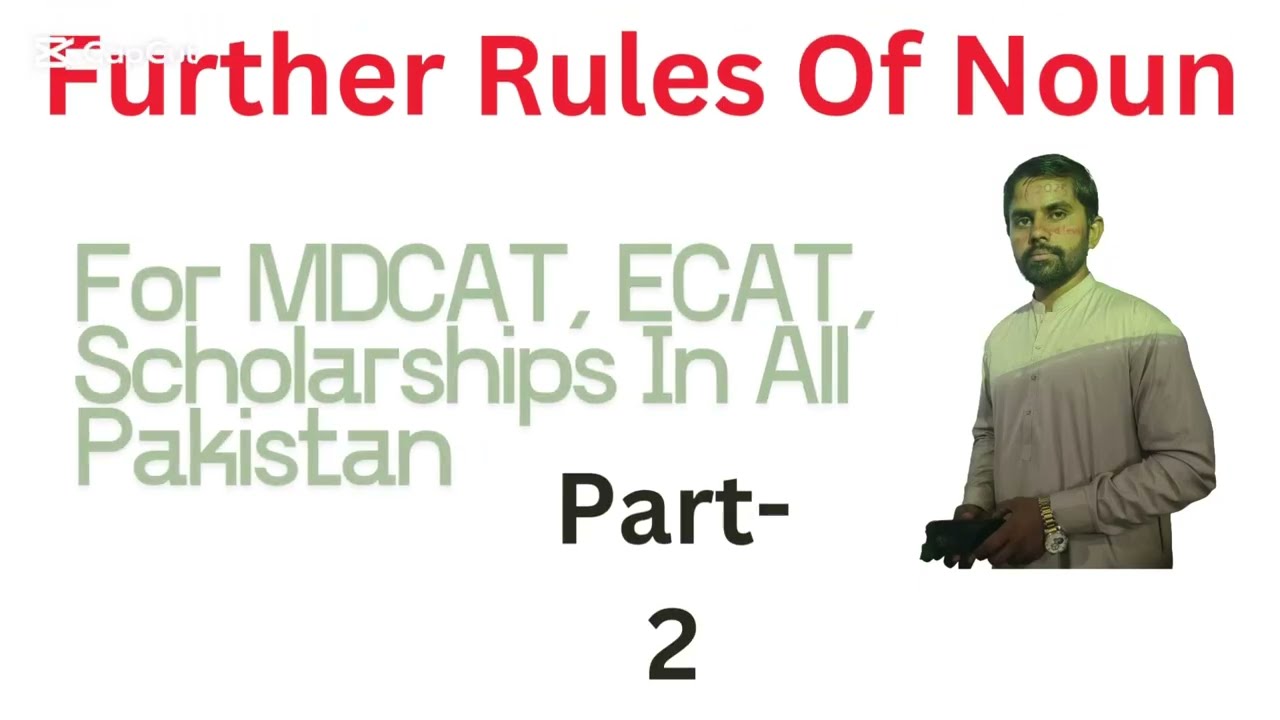 Advanced rules of nouns from Basic to advanced level. Part 2 