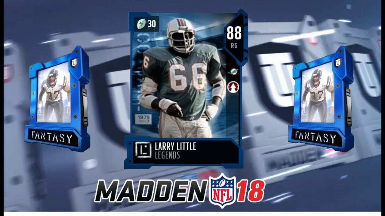 Legend Fantasy Pack Opening &ndash; Madden Ultimate Team 18