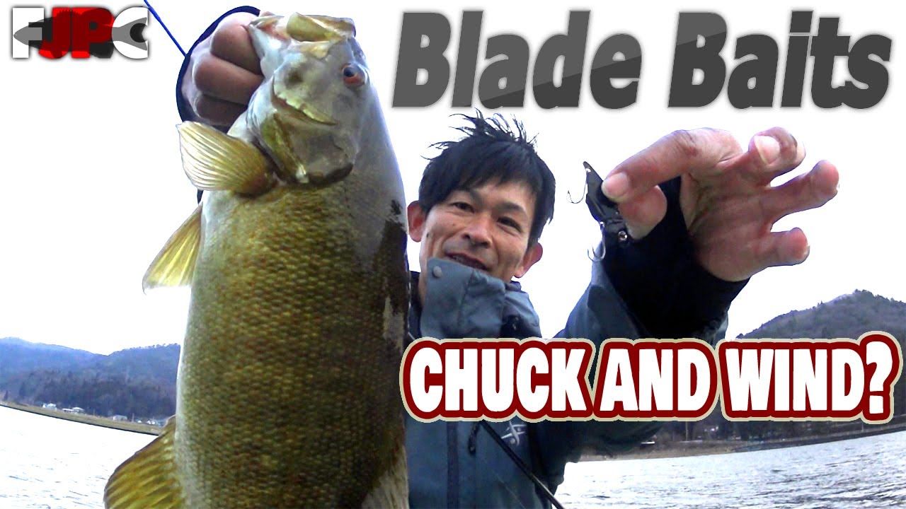 Winter Bass Fishing with Blade Bait -Not a lift and drop technique-【JAPAN BASS FISHING】