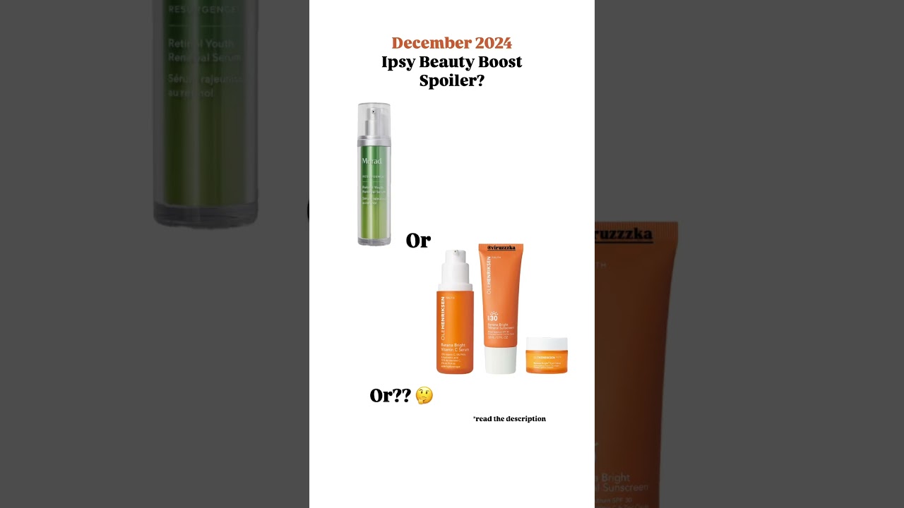 BEAUTY BOOST SPOILER❓DECEMBER 2024 &bull; Ipsy & BoxyCharm Sneak Peeks | Viruzzzka