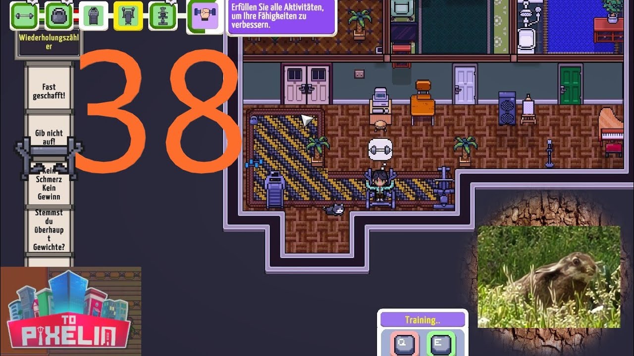 To Pixelia 🤸‍🪁 38 - Trainieren was das Zeug hält 💪🏃‍♀️‍➡️