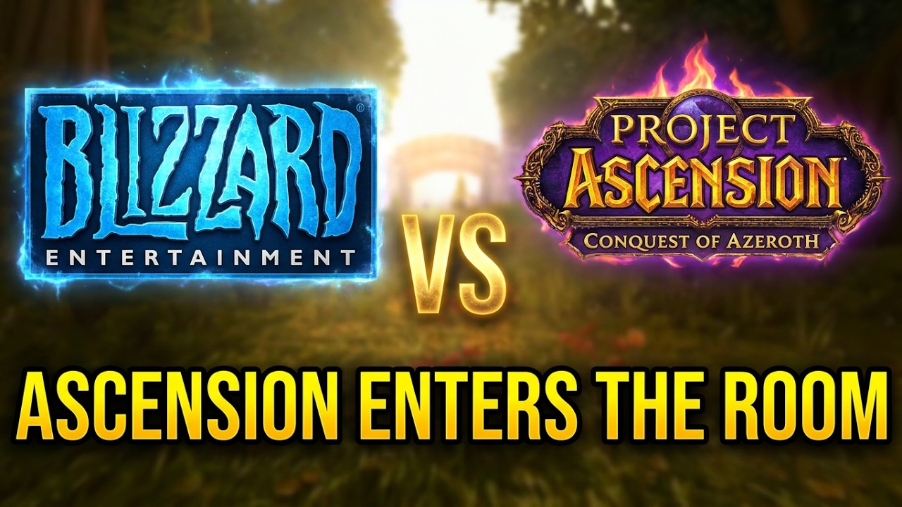 Ascension Just Lawyered Up Against Blizzard, And Blizzard Got Their Name Wrong